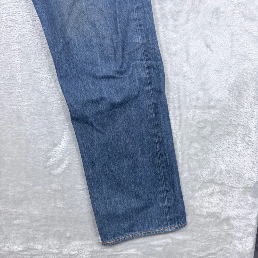 Levi's 501XX Original Fit Jeans Mens 36x31 Blue Straight Leg Button Fly Denim